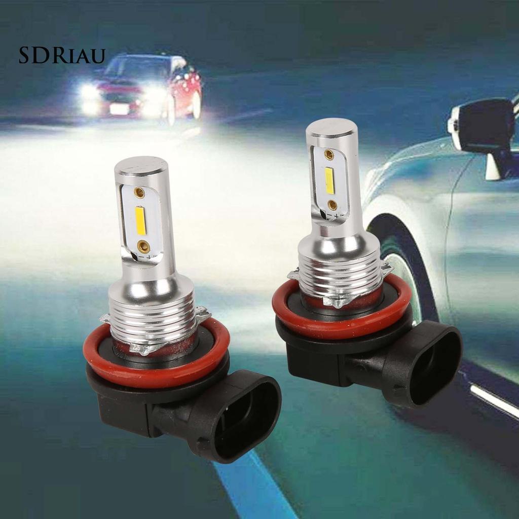 2 Đèn Pha H8 / H11 30w Ip67 Cho Xe Hơi