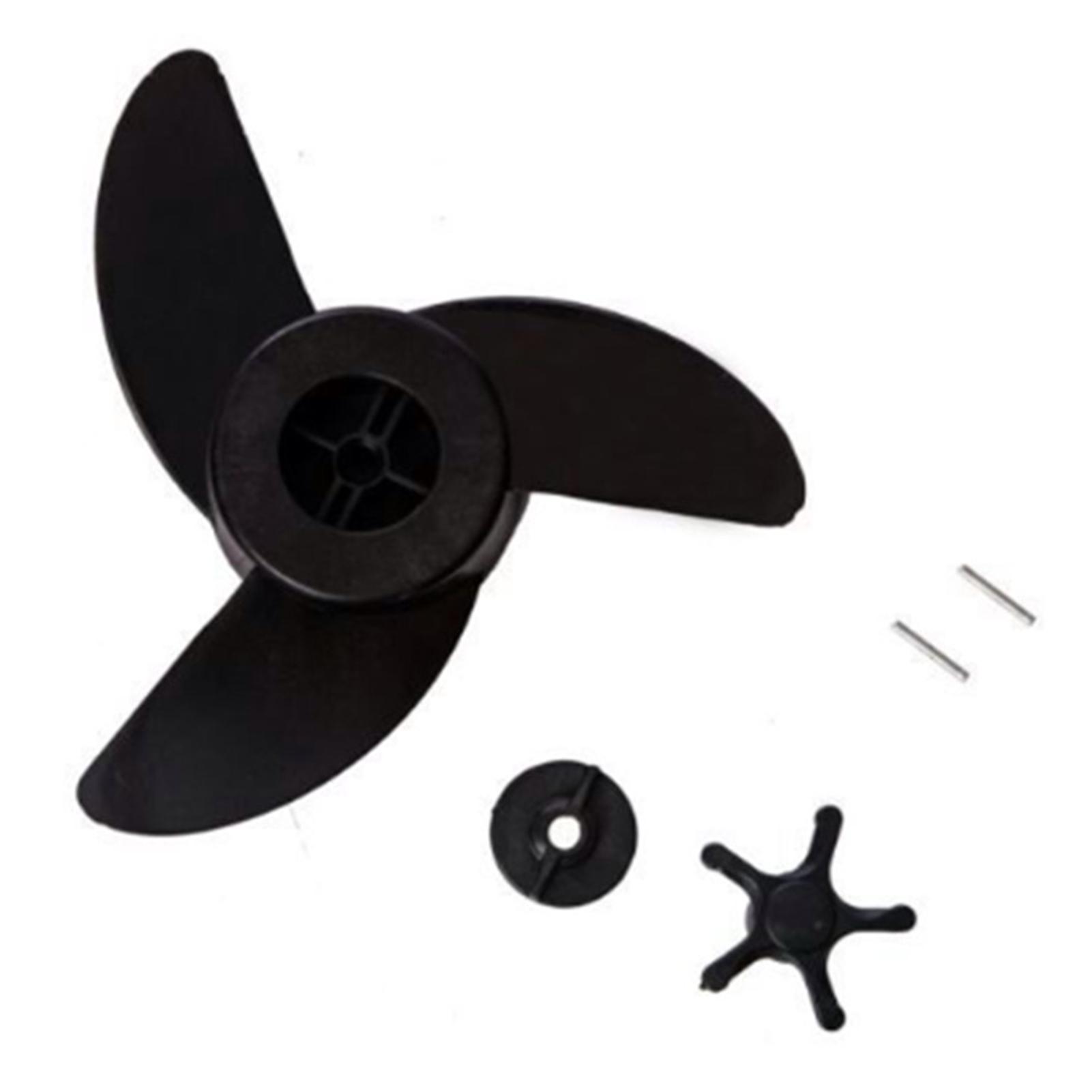 3 Blades Boat Propeller Outboard Motor Propeller Electric Trolling Motor Outboard/Propeller for 44lb 54lb 55lb 65lb