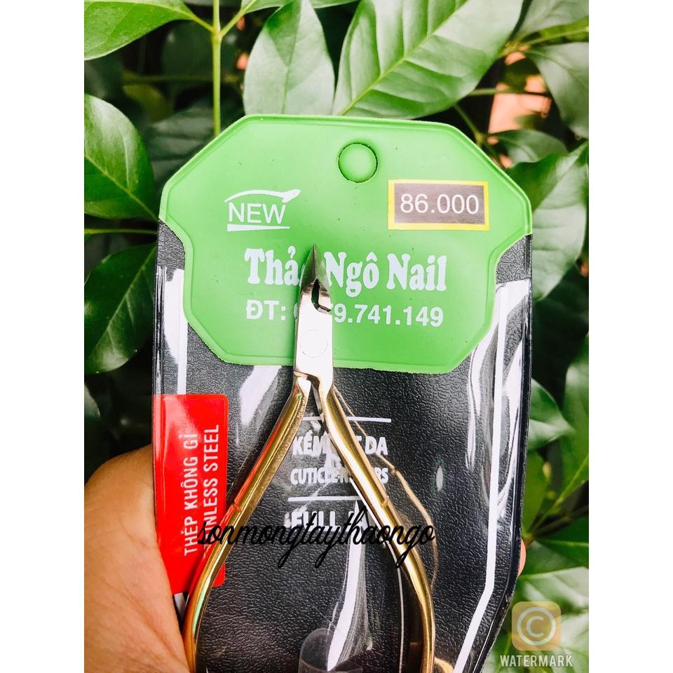 Kềm cắt da Ali DX- 506 vàng Bán Nguyệt cao cấp dành cho Nail