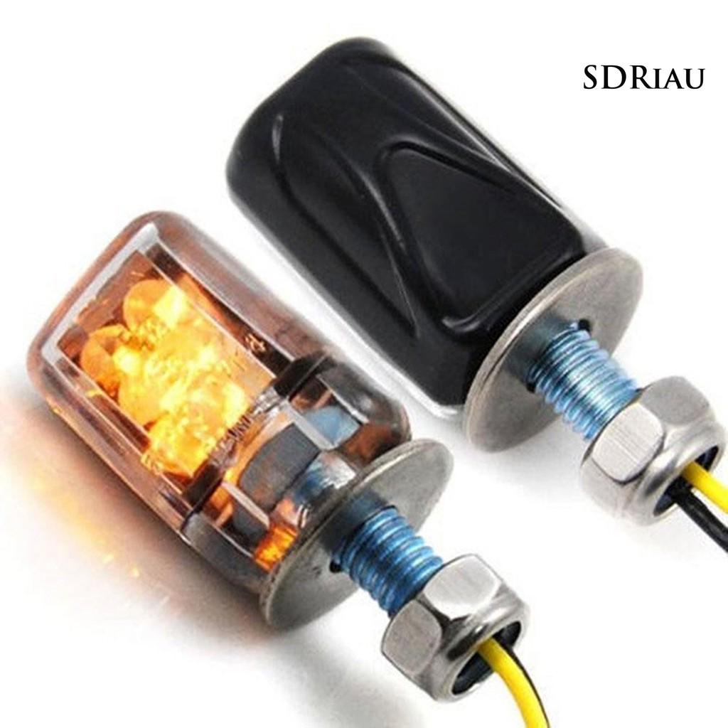 Set 4 Đèn Led Tín Hiệu Mini 12v Dành Cho Xe Mô Tô / Xe Hơi Tiện Dụng
