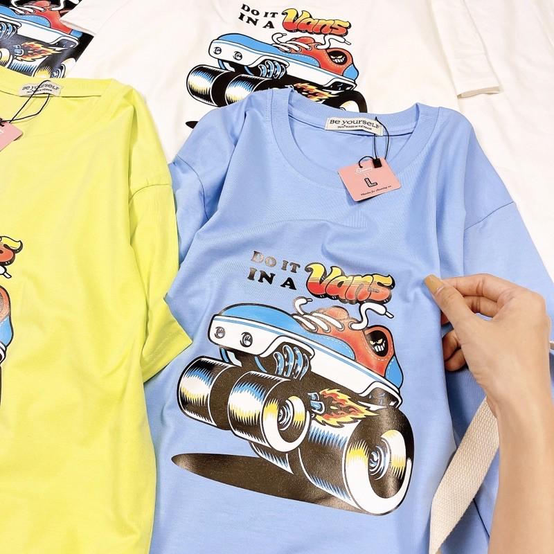 Áo Thun Tay Ngắn UNISEX XE - Hình chụp thật