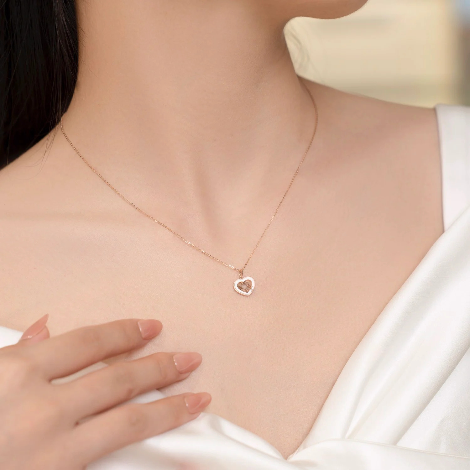 Dây Chuyền Vàng 18K DCZ009 Huy Thanh Jewelry