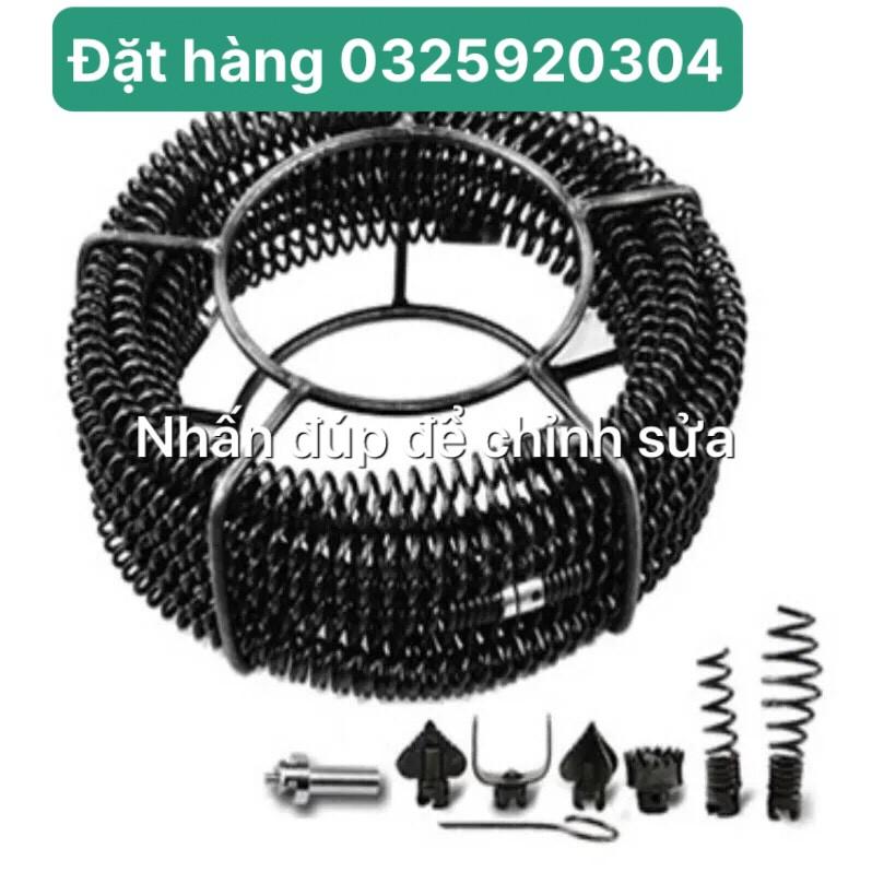 Dây thông cống dùng cho máy khoan