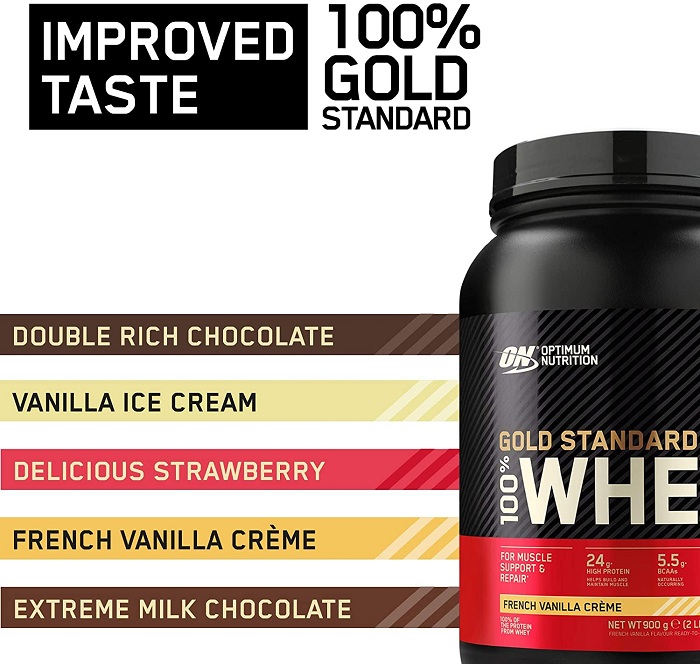 Thực Phẩm Bổ Sung Optimum Nutrition Gold Standard 100% Whey 2lb (908g)