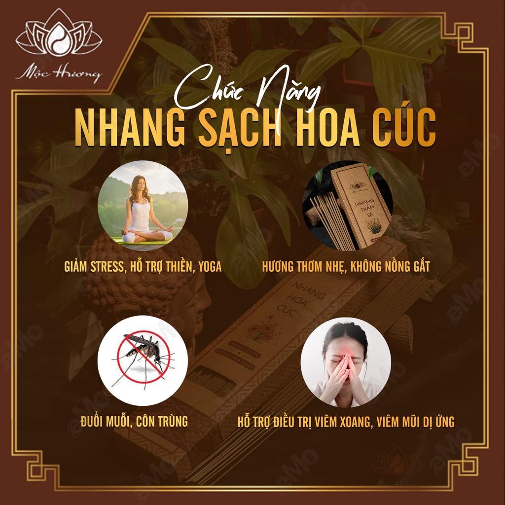 Nhang sạch hoa cúc Mộc Hương