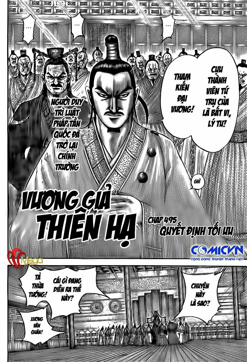 kingdom - vương giả thiên hạ chapter 495 3
