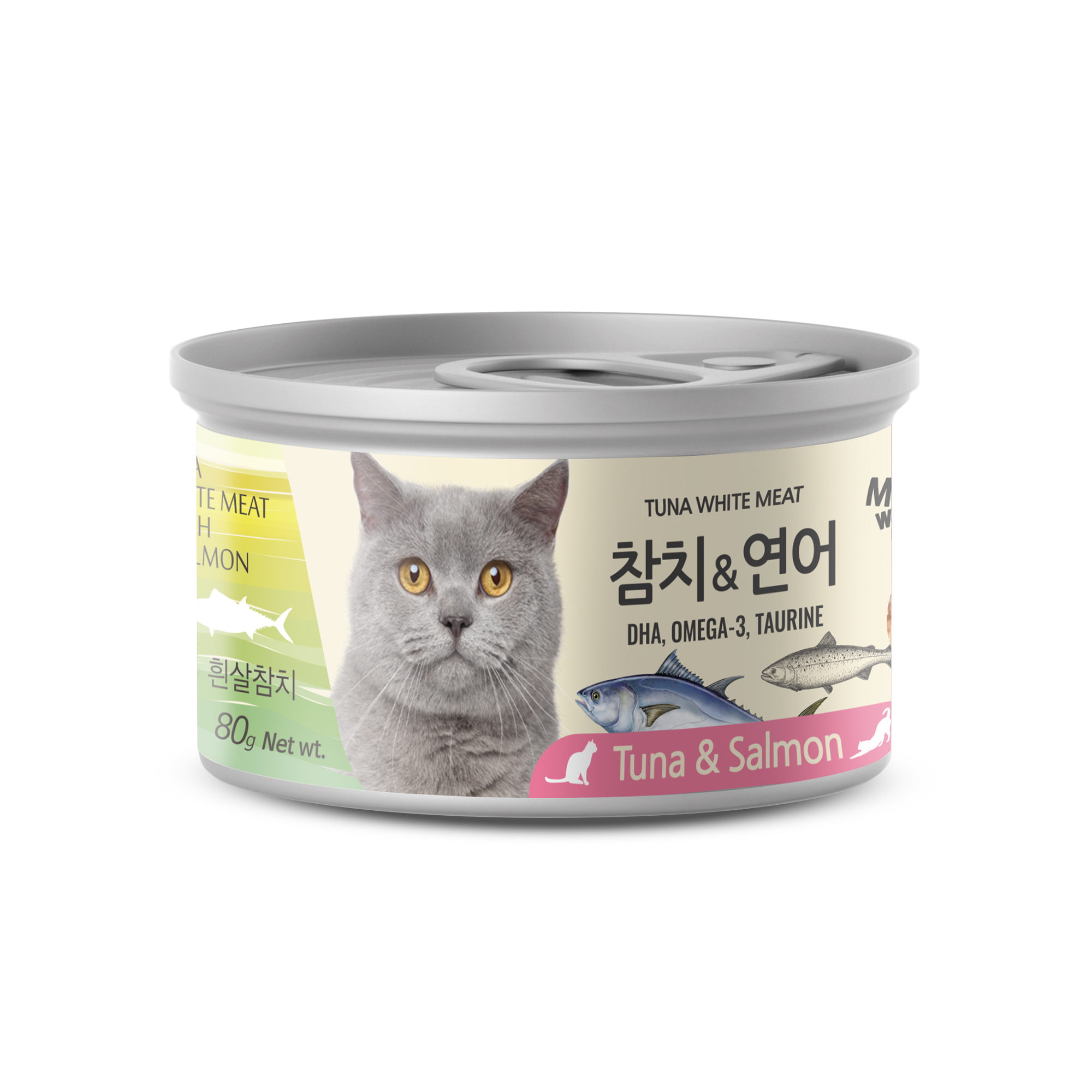 Cá Ngừ Trắng Đóng Hộp Cho Mèo - Tuna White Meat 80g