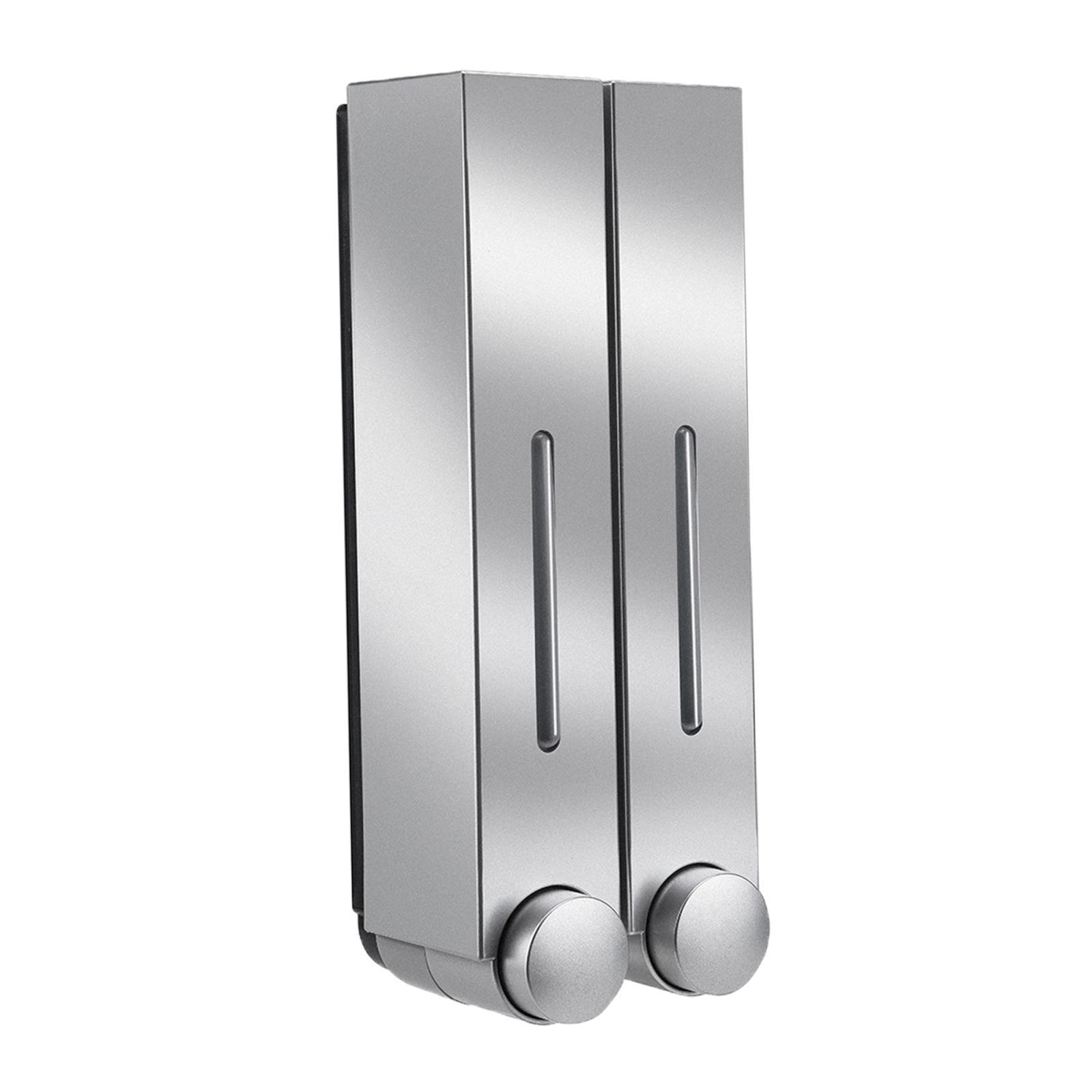 2x Bathroom Soap Dispenser Shower Shampoo Gel Pump Bottle Home Hotel Cafe