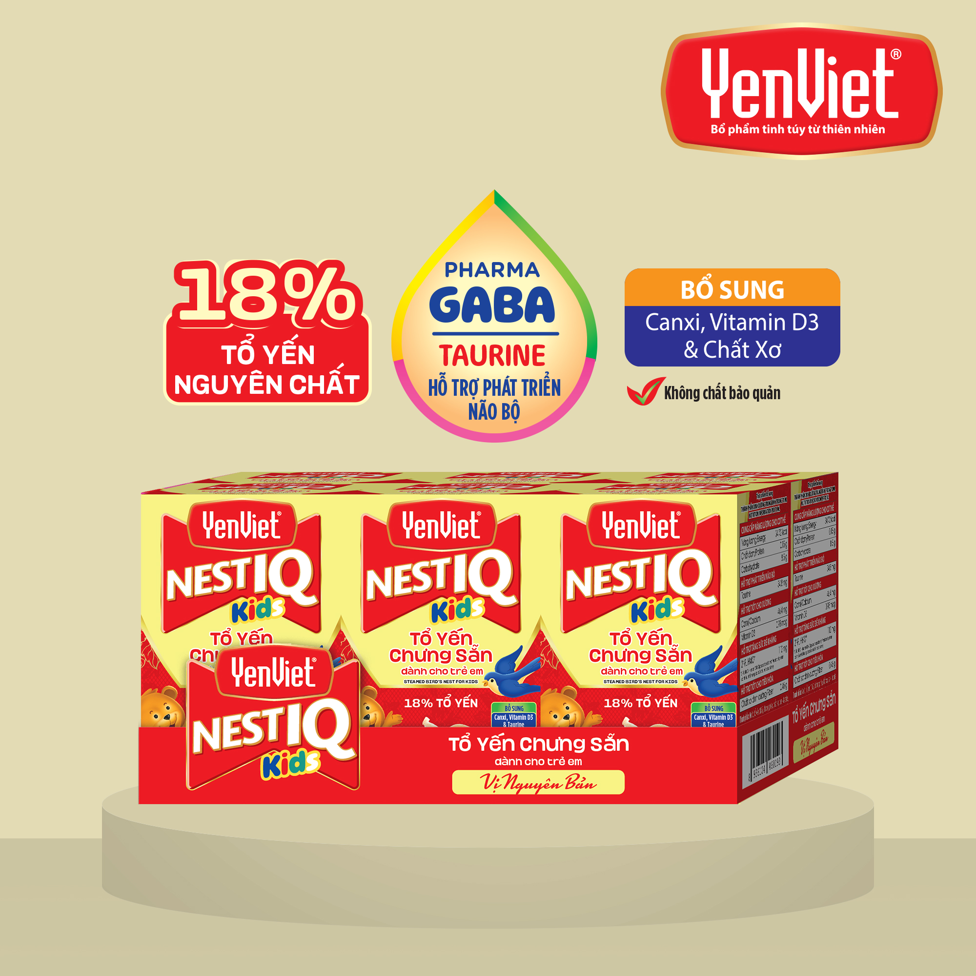 Tổ Yến Chưng Sẵn Dành Cho Trẻ Em YenViet Nest IQ -