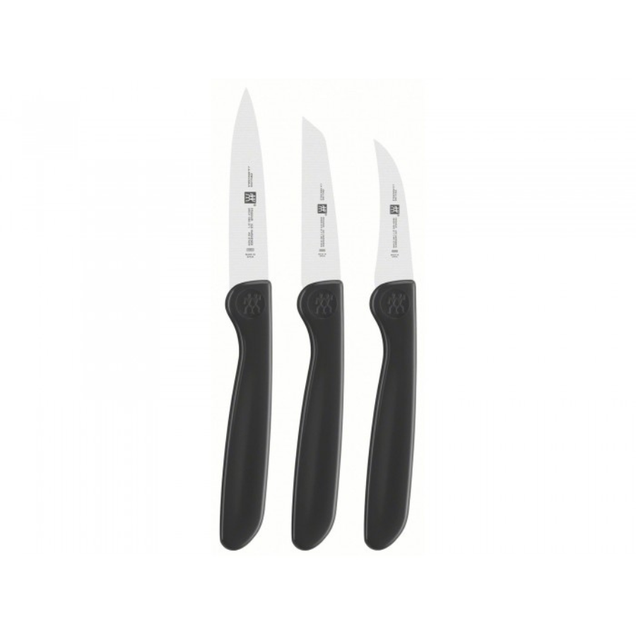 Bộ Dao Gọt Twin Grip ZWILLING Màu Đen - 3 Món