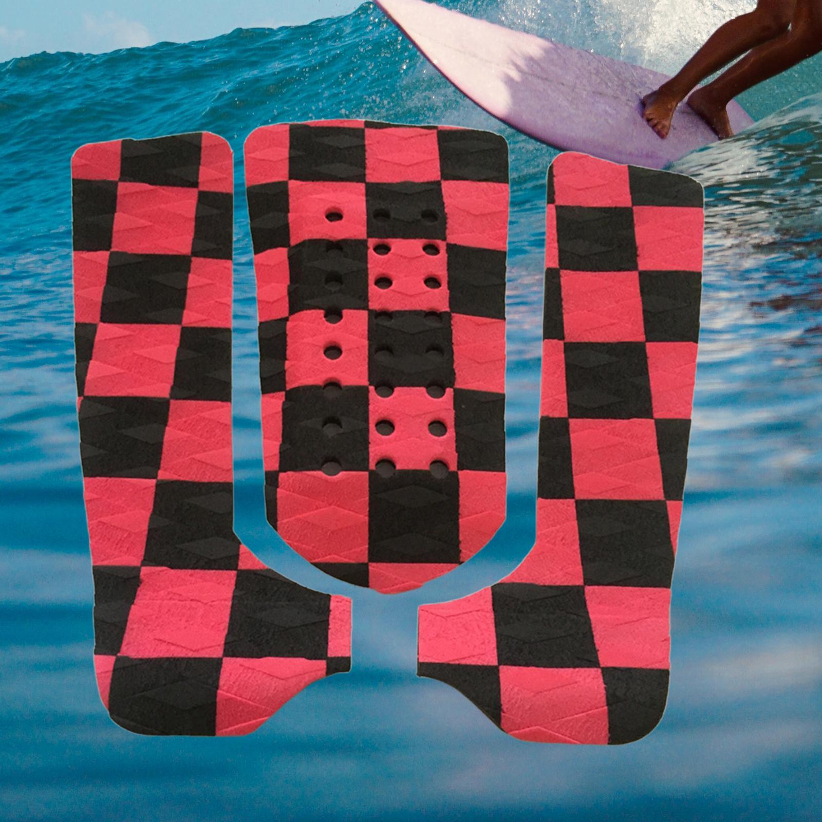 3x Deck  Surfing Padding Anti Slip Premium for Funboard Beginner