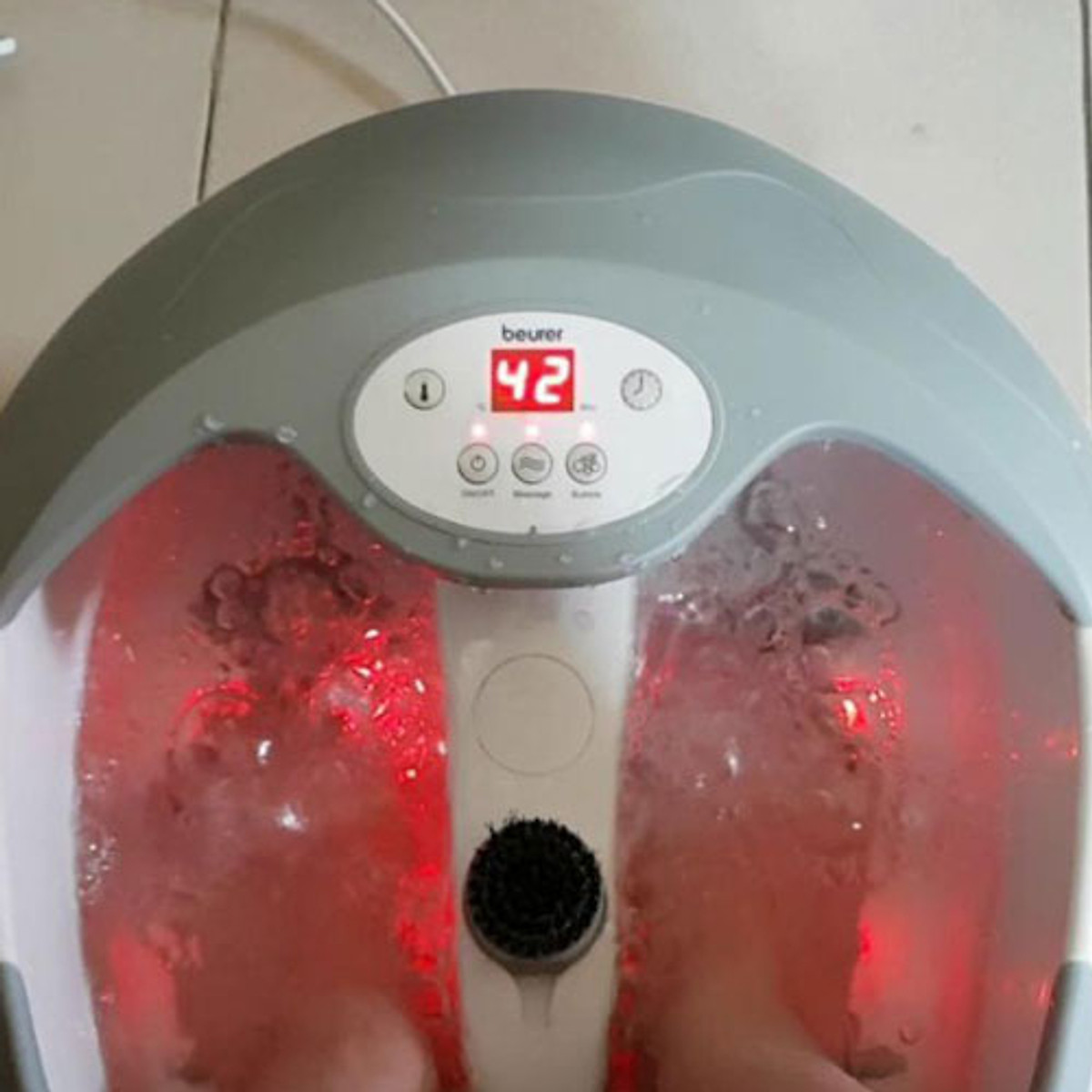 Bồn ngâm chân hồng ngoại, làm nóng nước, massage đa năng Beurer FB50