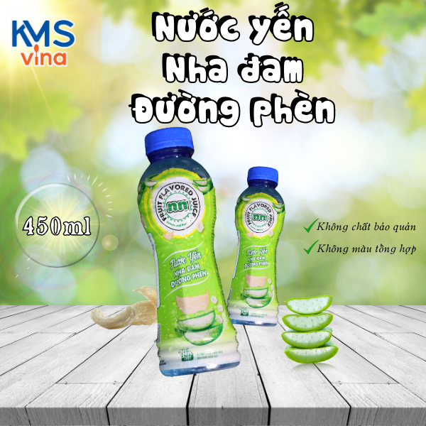 Nước yến nha đam đường phèn 450ml