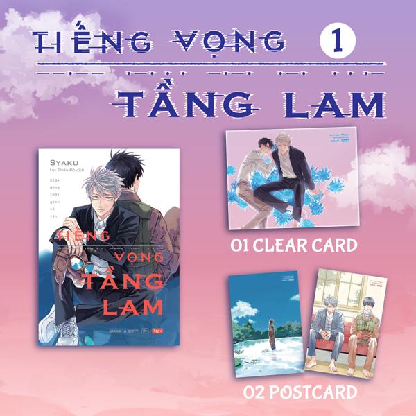 Sách - Tiếng Vọng Tầng Lam - Tập 1 - Tặng Kèm 1 PVC Card + 2 Postcard Hai Mặt Phủ Nhung Mịn