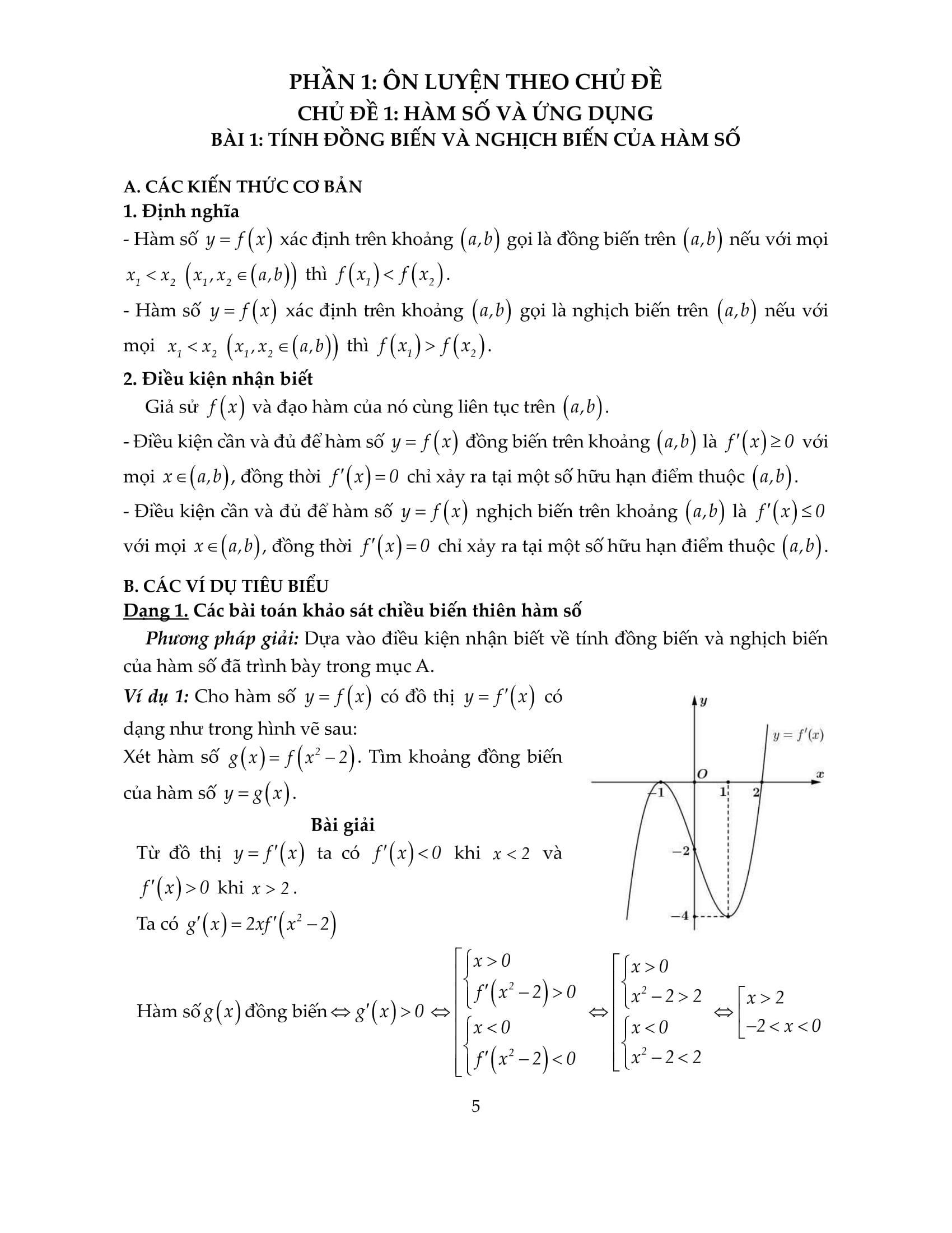 Sách - Ôn Luyện Thi Tốt Nghiệp THPT Theo Chương Trình GDPT Mới - Môn Toán