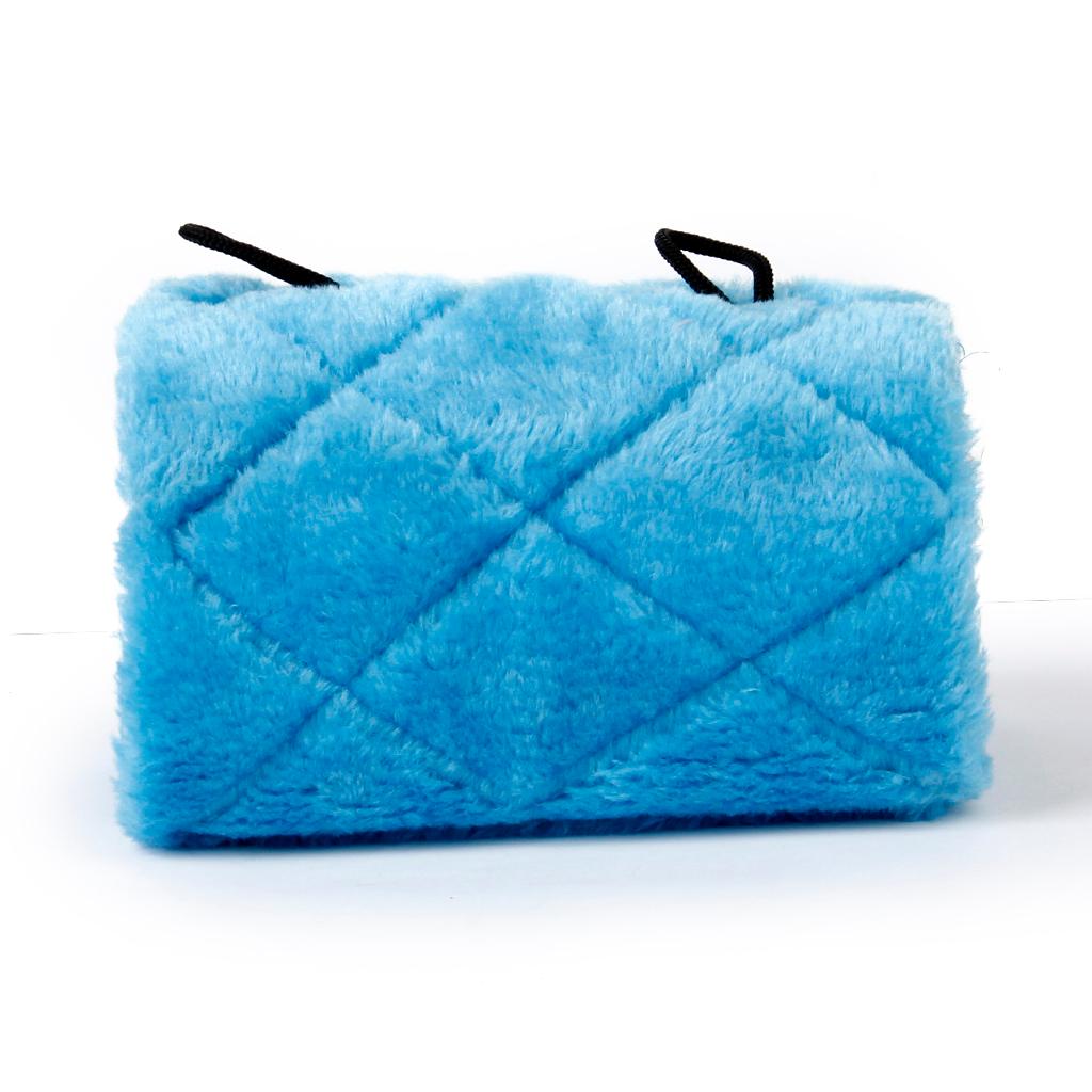Blue Bird Hammock Hanging Cave Cage Plush Snuggle Hut Tent Bed Parrot Toy S