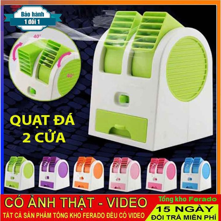 Quạt mini pin sạc cầm tay 3 chế độ