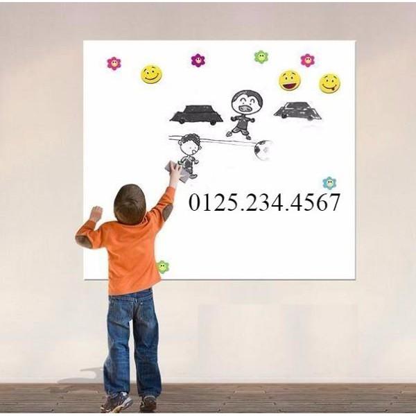Decal dán tường Bảng Đen - Trắng - Xanh lá GIÁ SỐC