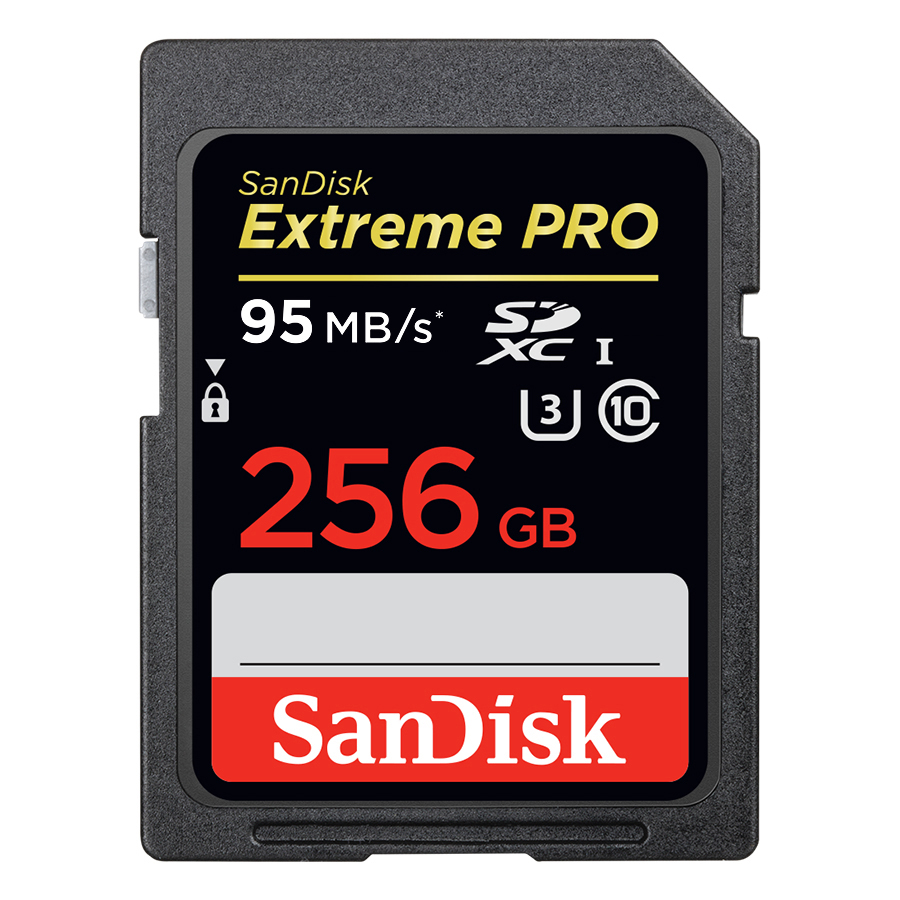 Thẻ Nhớ 256GB SDXC Sandisk Extreme Pro 95MB/s - Hàng Chính Hãng