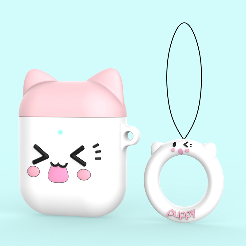 Bao Case Cho Airpods 1/ Airpods 2 Hình Mèo Cute