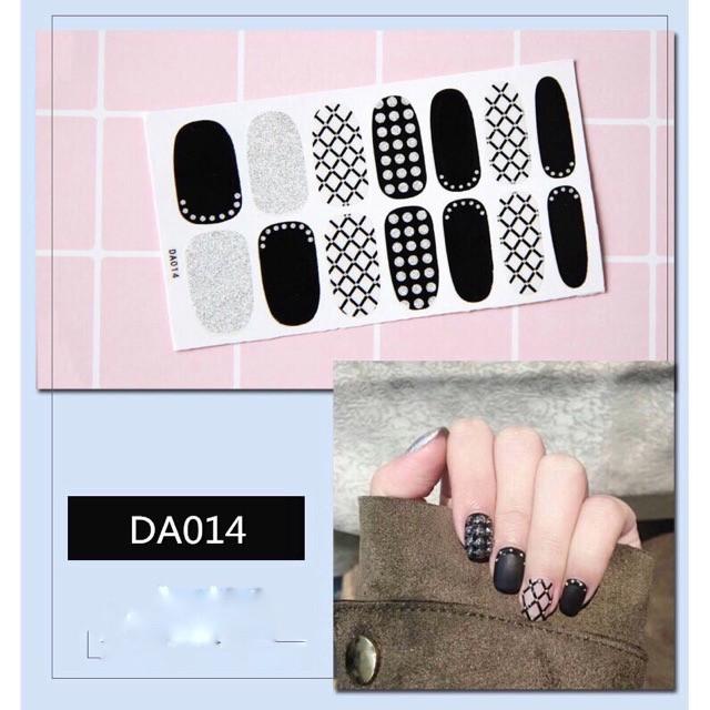 Set dán móng tay nails dán nghệ thuật nhiều màu - có ngay bộ móng đẹp trong 5 phút (Nail wraps / Nail stickers)