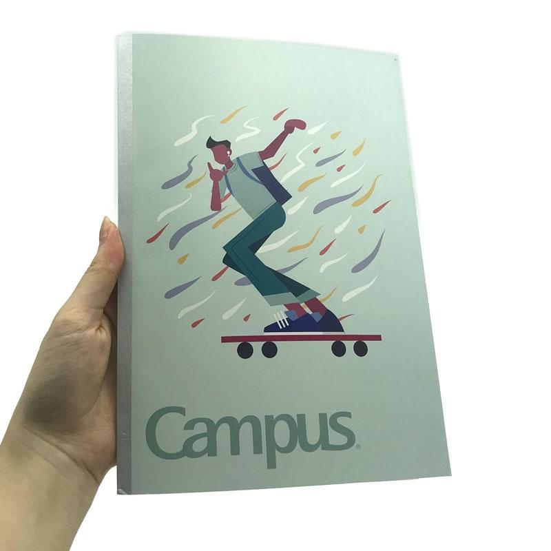 Vở Life Flow - B5 Kẻ Ngang Có Chấm 120 Trang ĐL 70g/m2 - Campus NB-BLFL120