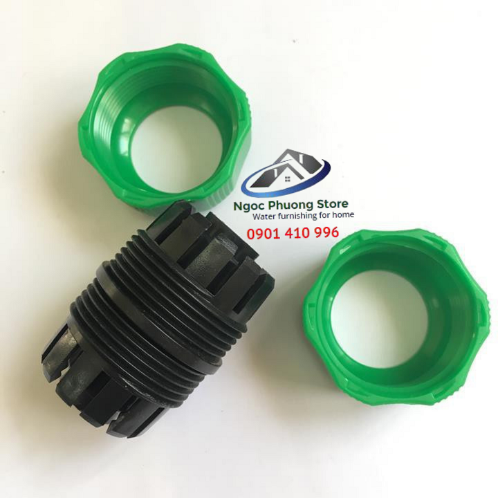 Cút nối nhanh hai đầu nối ống mềm làm vườn 18mm-21mm AQUAMATE ĐÀI LOAN W3250