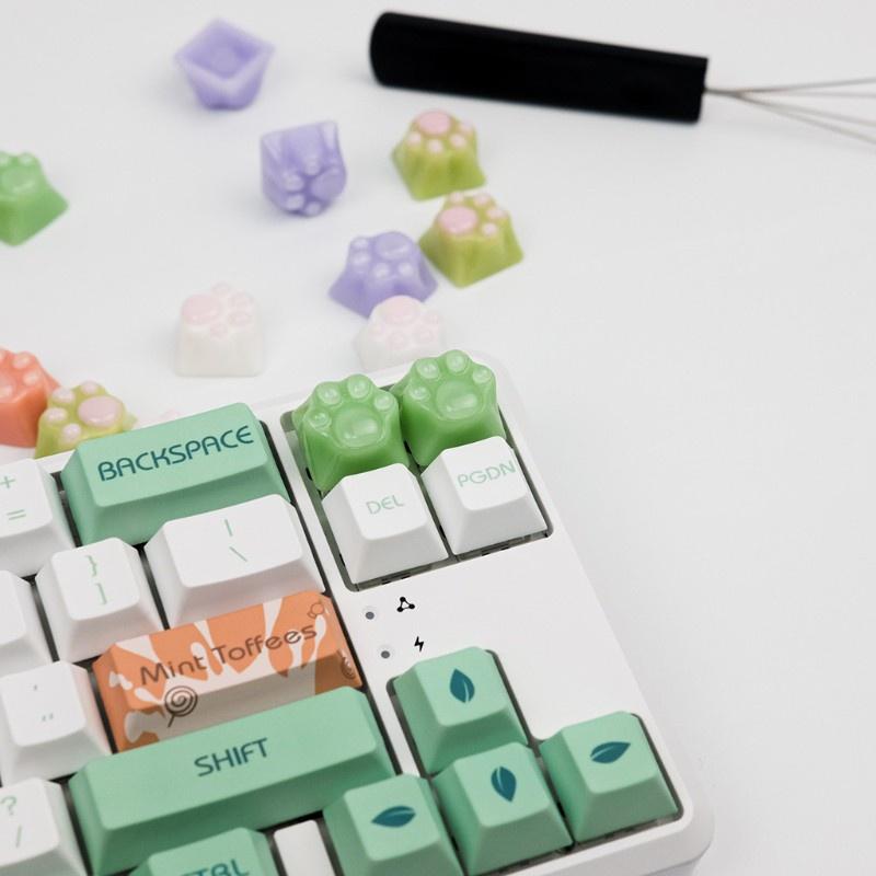 HSV Personality Mechanical Keyboard Key-Cap Transparent Single Animation Metal