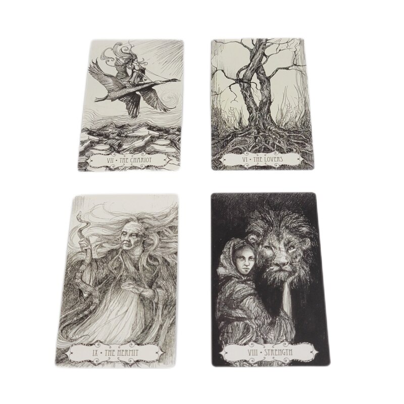 (Size gốc) Bộ Bài Tarot Of The Abyss