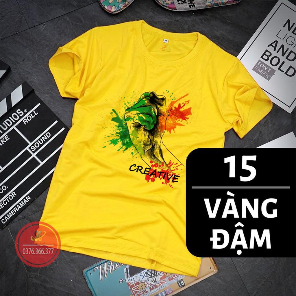 Áo thun nam tay ngắn CREATIVE - có NHIỀU MÀU