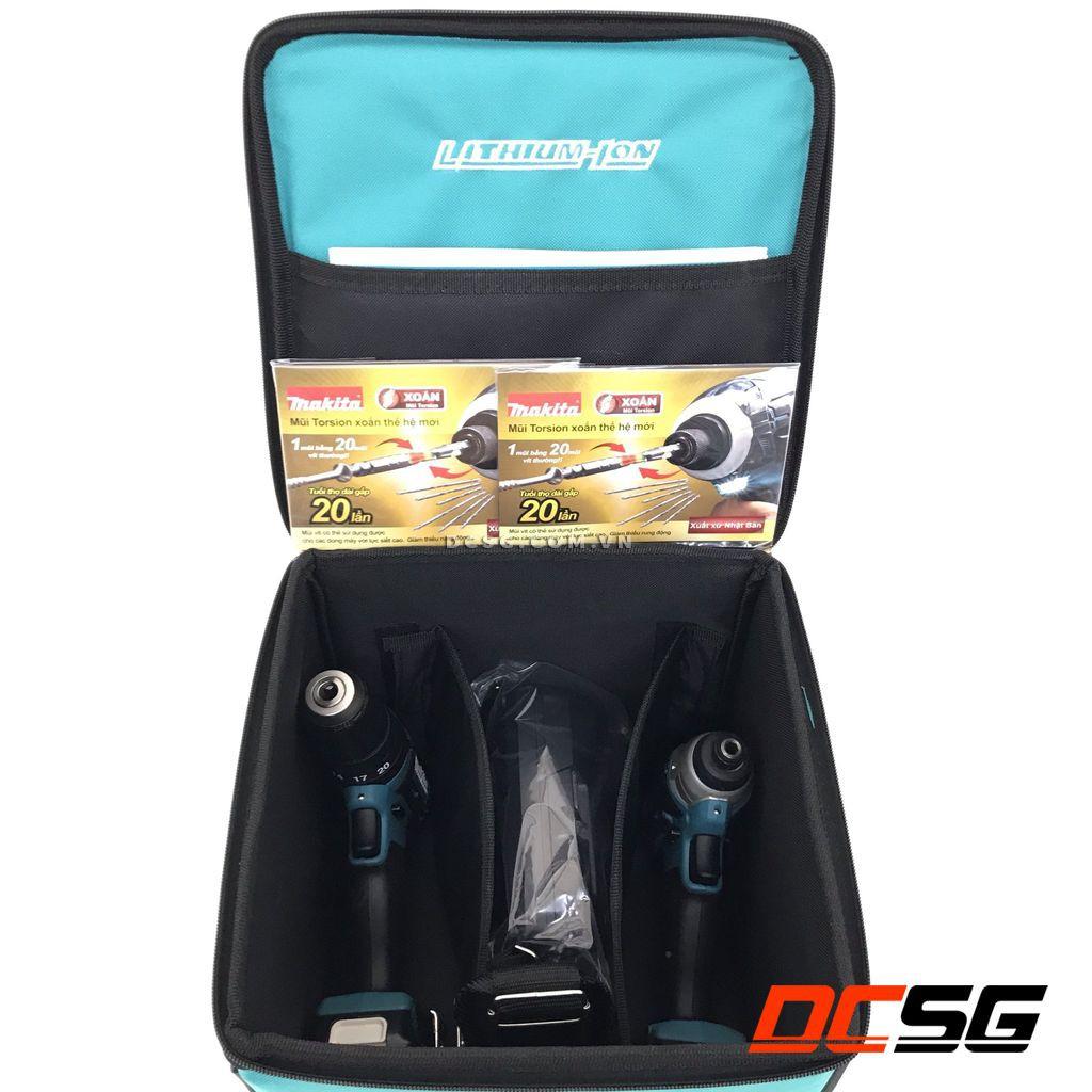 Bộ sản phẩm HP333D + TD110D 12V Max Makita CLX228S | DCSG