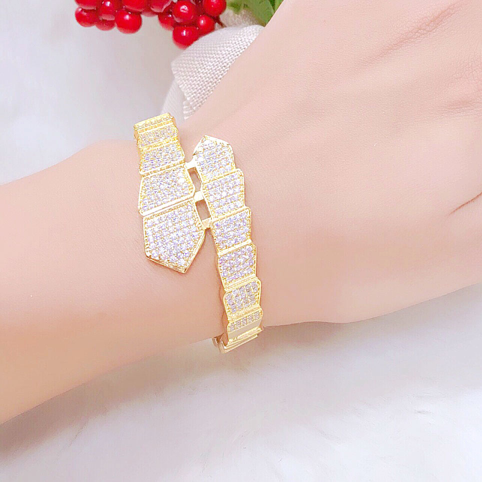 Lắc Tay Nữ Mạ Vàng 120.20.11 - Mang Đi Chơi Đi Tiệc Rất Sang