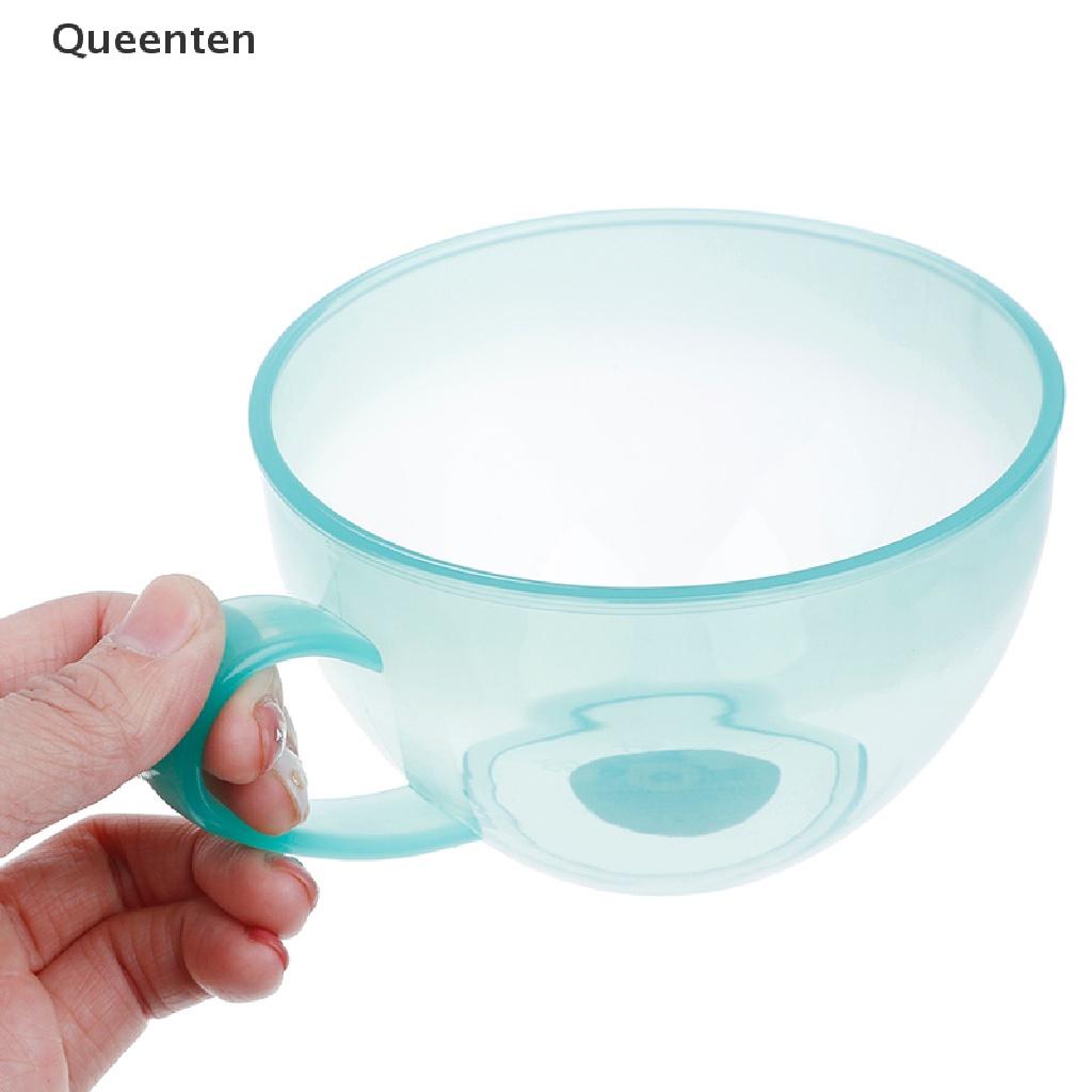 Queenten Colourful Plastic Kitchen Mixing Bowl for Baking &amp; Cooking 4 Colours QT