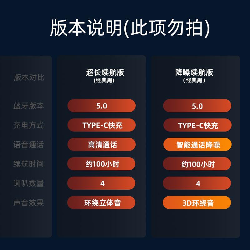Ưu đãi nhất Tai nghe Bluetooth đeo cổ công suất cao không dây đeo cổ chất lượng âm thanh tốt trong tai năm mới