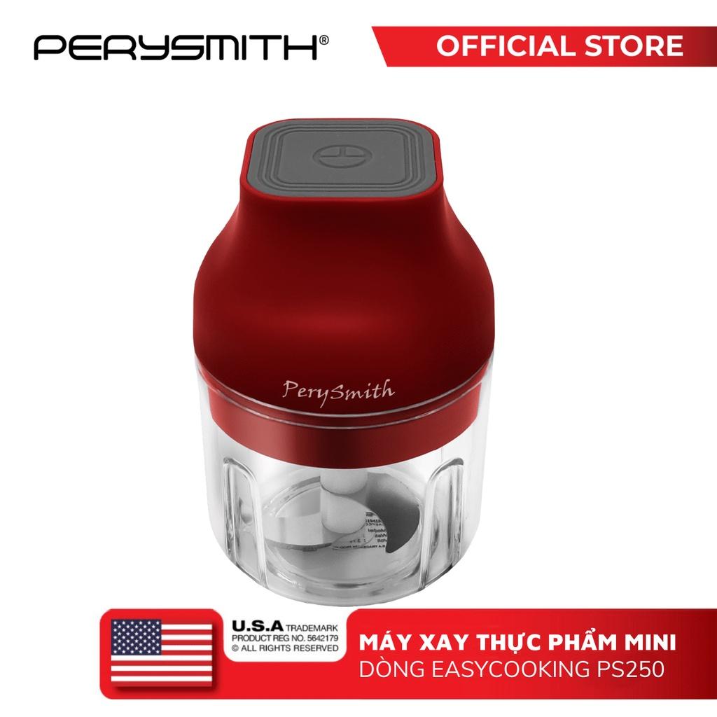 Máy xay thực phẩm mini không dây PerySmith PS250 sạc USB - Hàng chính hãng