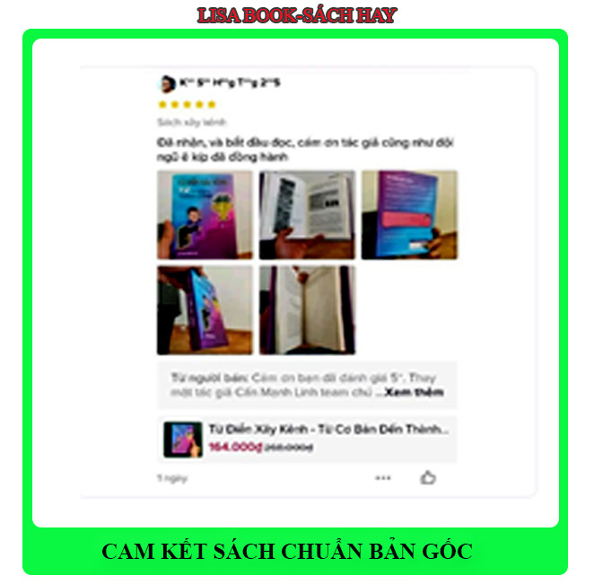 Sách-Combo: Từ điển xây kênh từ cơ bản đến thành công- Sách chính hãng và kẹp điện thoại