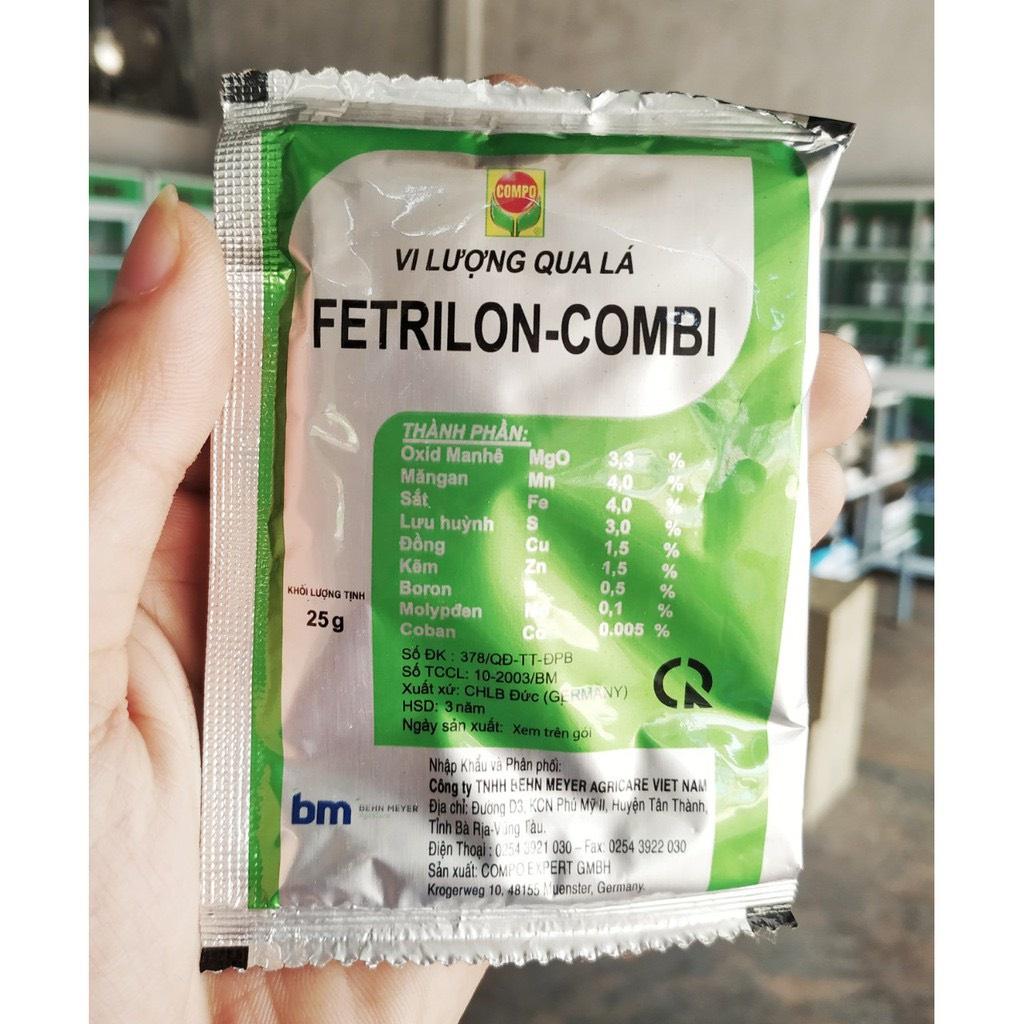 PHÂN VI LƯỢNG QUA LÁ FETRILON-COMBI NHẬP KHẨU