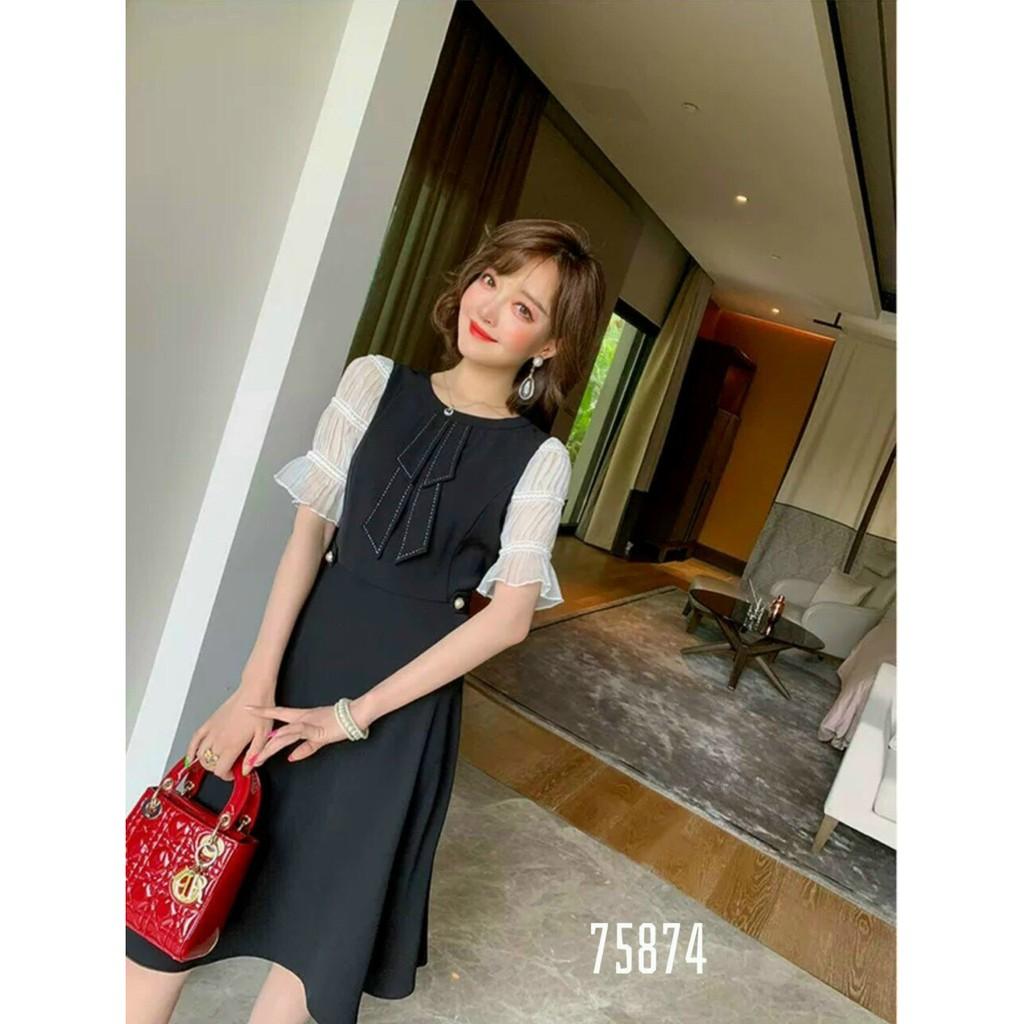 ĐẦM UM PHỐI VOAN NỮ SIÊU XINH HOT HOT CHO CÁC QUÝ CÔ KME FASHION