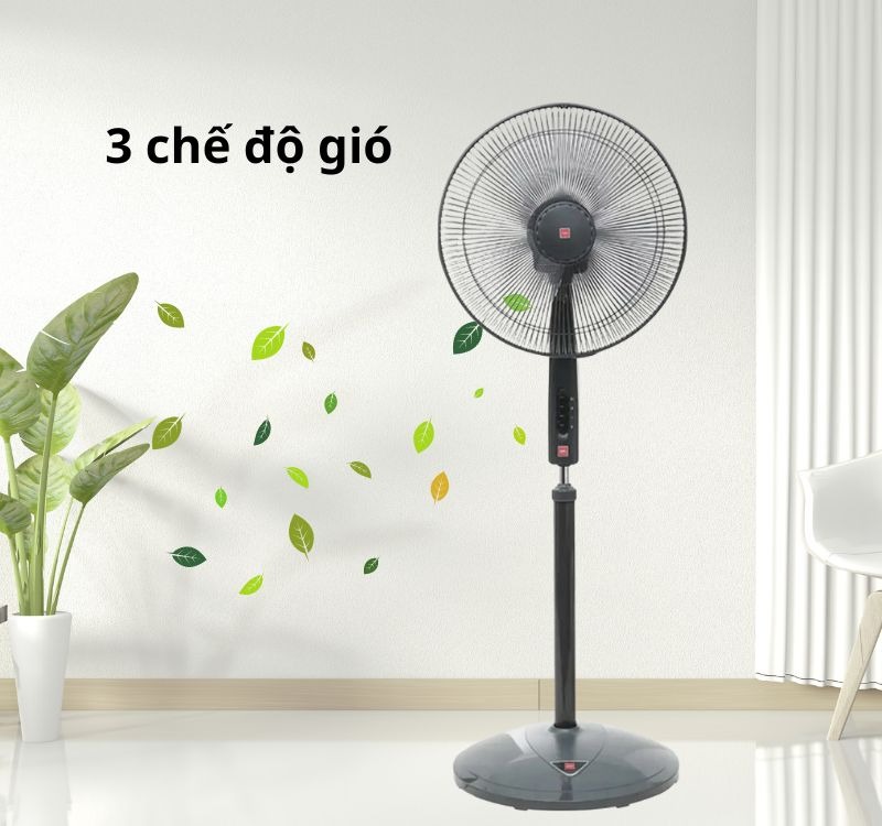 Quạt Đứng Kdk P41Ubk - Đen