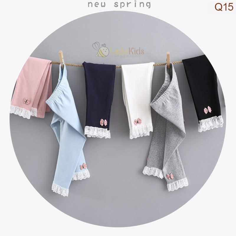 Quần Legging Gấu Ren (6-17kg) – Q15