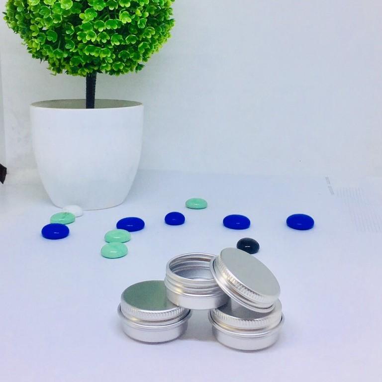 10 Hũ nhôm tròn 10/10ml _ChaiLoHuMyPham