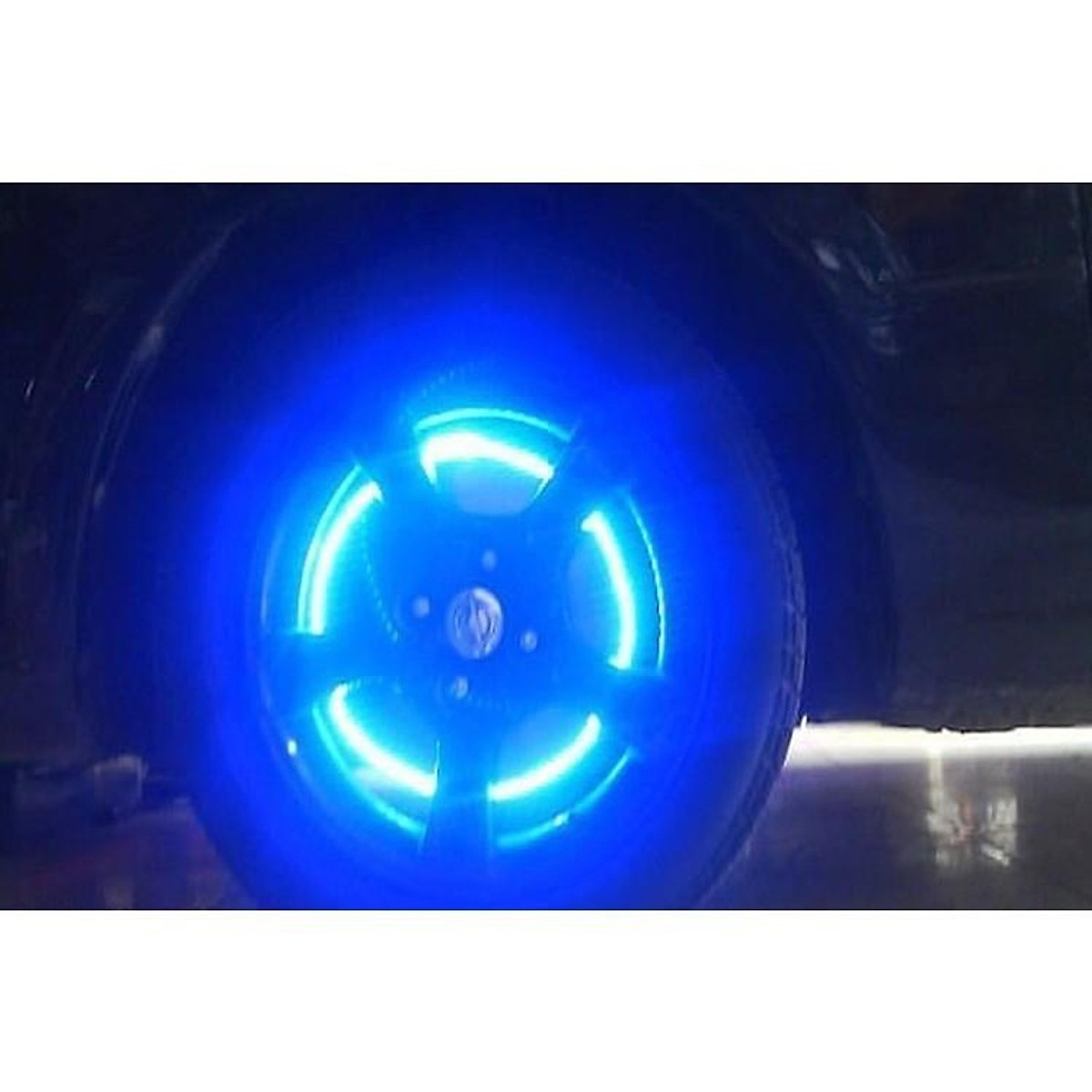 Bộ 2 đèn LED van bánh xe đạp, xe máy, ô tô ( Xanh Dương )