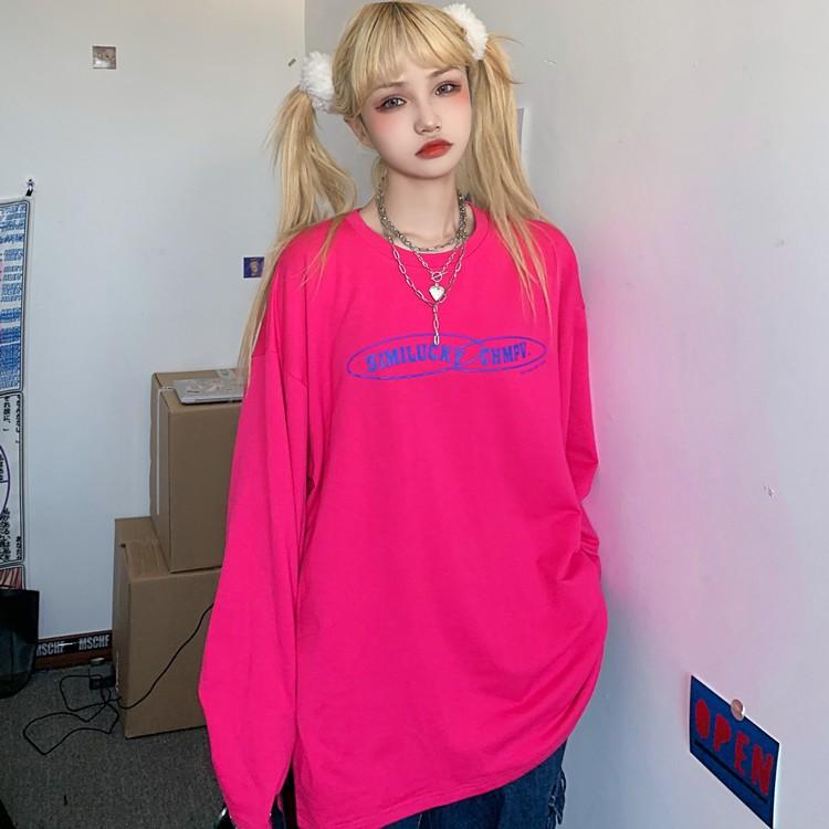 Áo thun tay dài form rộng Yinxx, áo sweater Unisex SW21