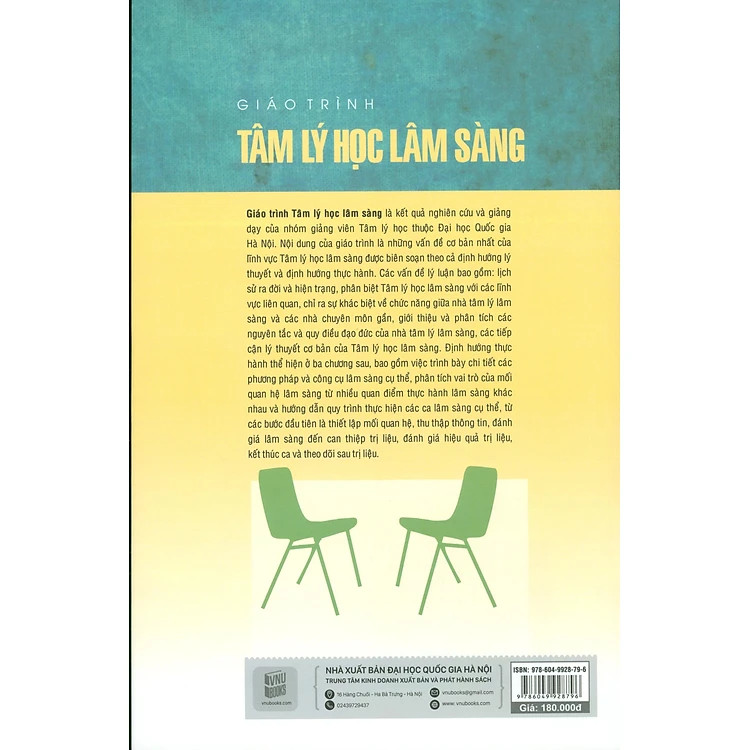 Giáo trình Tâm Lý Học Lâm Sàng - Nguyễn Thị Minh Hằng (Chủ Biên) - (bìa mềm)