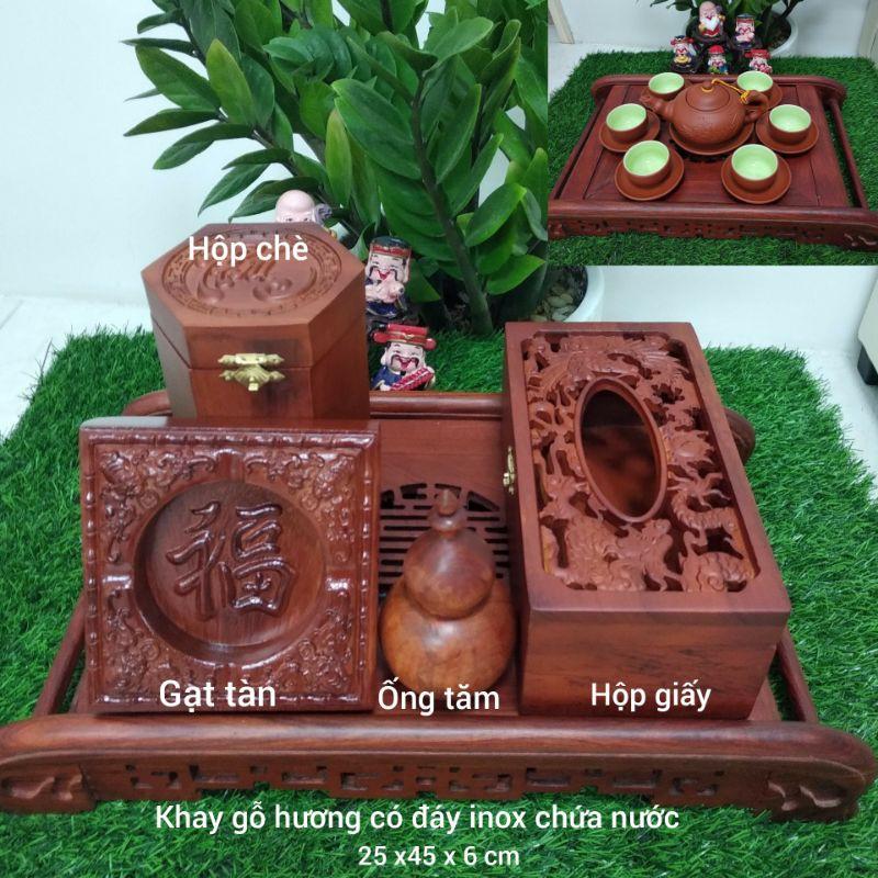 ỐNG TĂM gỗ hương hình Hồ Lô