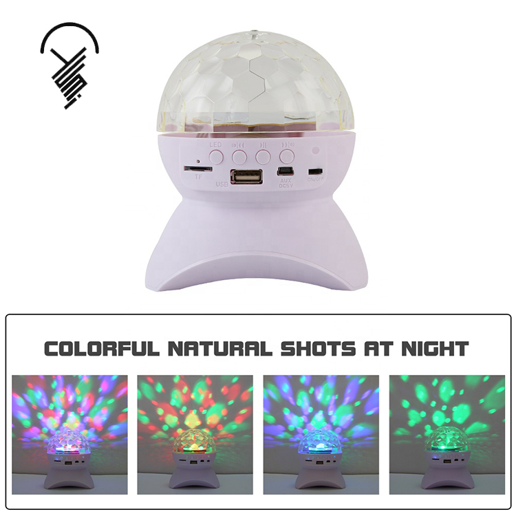 ĐÈN CẦU LED MINI - TÍCH HỢP LOA BLUETOOTH - DÙNG TRANG TRÍ CHO PHÒNG NGỦ