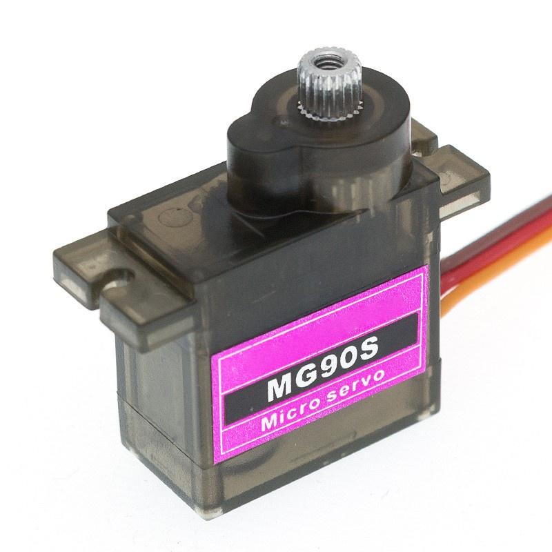 Động Cơ RC Servo MG90S 360° - Nhông Full Kim Loại # linh kiện điện tử