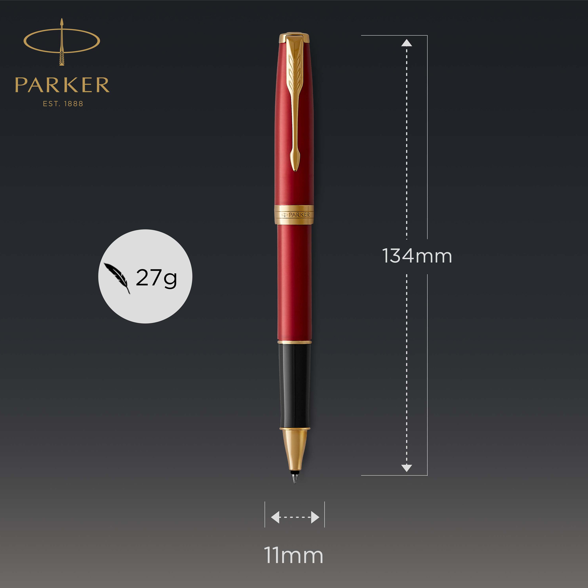 [Made in France] Bút lông bi cao cấp Parker Sonnet Gold Trims SON GT TB-2119782