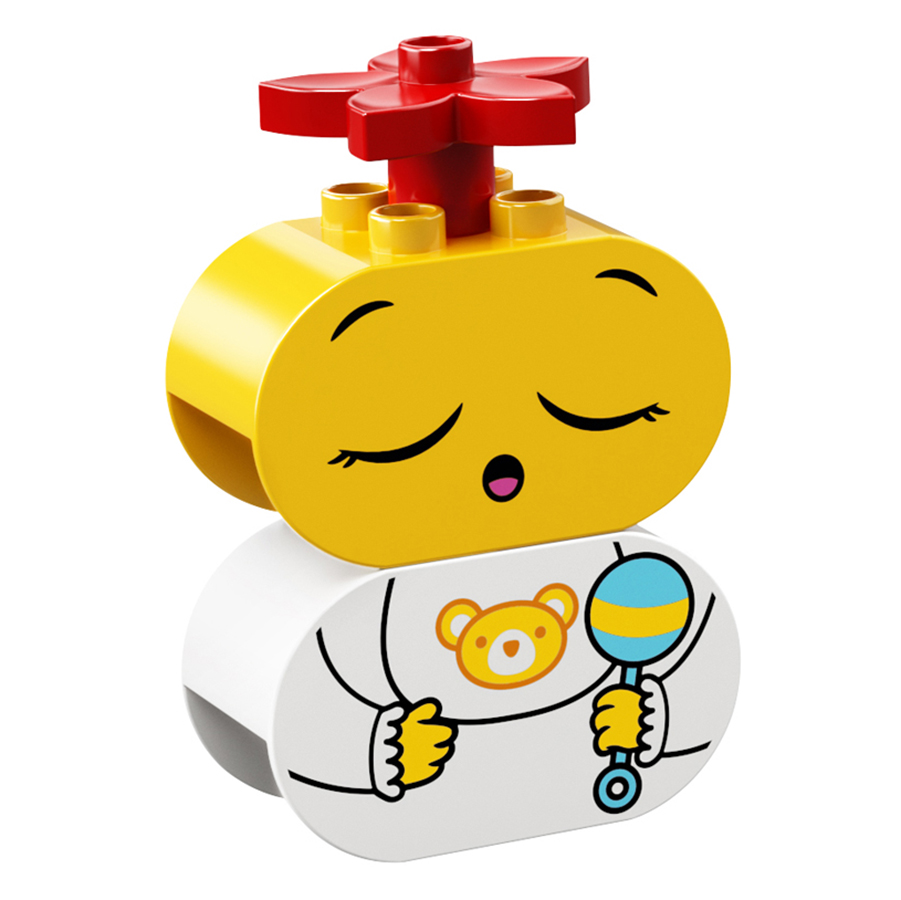 Bộ Lắp Ráp Bộ Cảm Xúc Đầu Tiên Của Bé LEGO DUPLO 10861