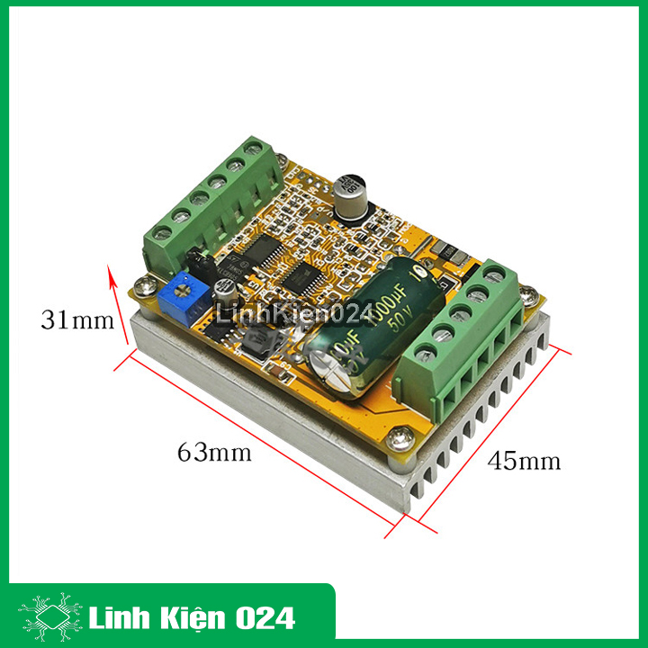 Module KT380 Điều Khiển Động cơ Không Chổi Than PWM ESC PLC 380W